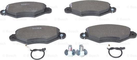 BOSCH 0 986 424 455 - Klocek hamulcowy kpl.