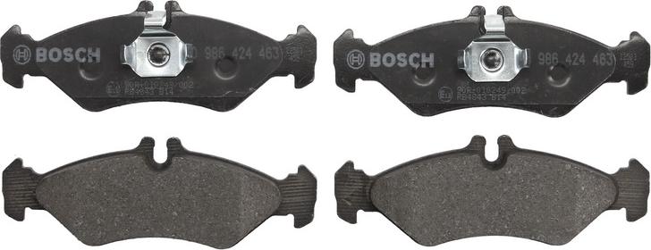 BOSCH 0 986 424 463 — Zestaw klocków hamulcowych, hamulce tarczowe