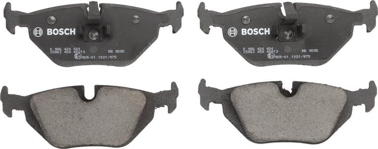 BOSCH 0 986 424 484 — Zestaw klocków hamulcowych, hamulce tarczowe