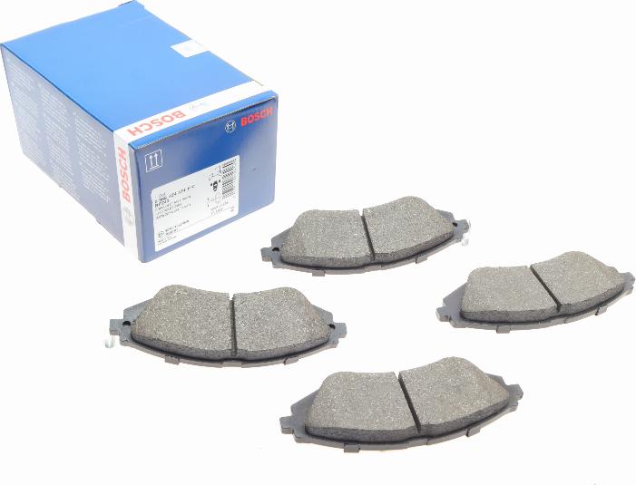 BOSCH 0 986 424 474 — Zestaw klocków hamulcowych, hamulce tarczowe