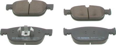 BOSCH 0 986 424 599 — Zestaw klocków hamulcowych, hamulce tarczowe