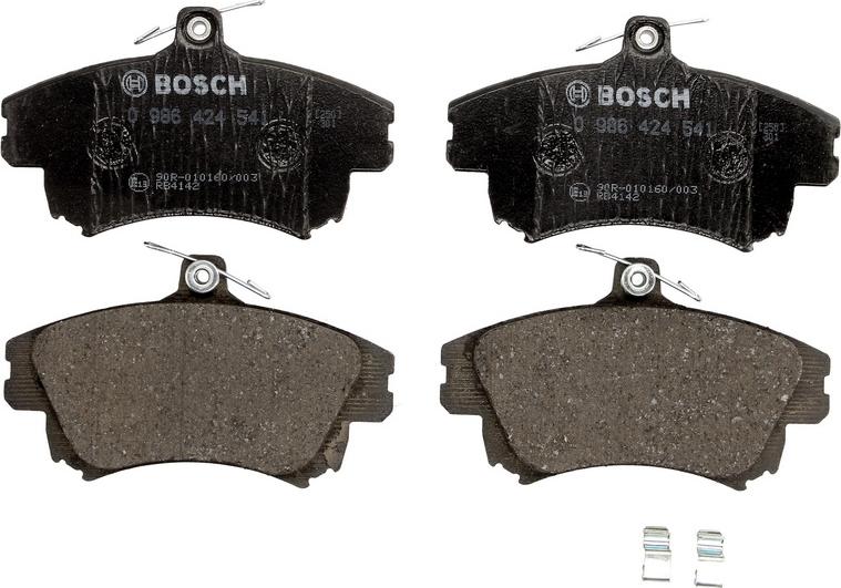 BOSCH 0 986 424 541 — Zestaw klocków hamulcowych, hamulce tarczowe