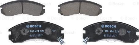 BOSCH 0 986 424 523 - Klocek hamulcowy kpl.