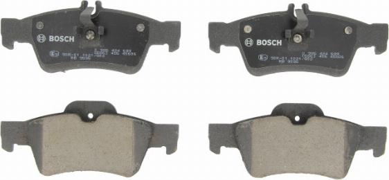 BOSCH 0 986 424 699 — Zestaw klocków hamulcowych, hamulce tarczowe