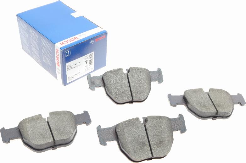 BOSCH 0 986 424 687 — Zestaw klocków hamulcowych, hamulce tarczowe
