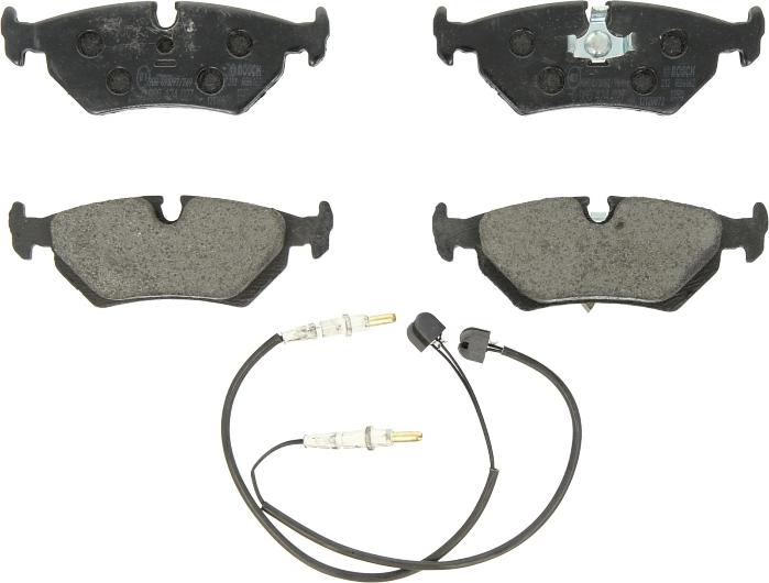 BOSCH 0 986 424 027 — Zestaw klocków hamulcowych, hamulce tarczowe