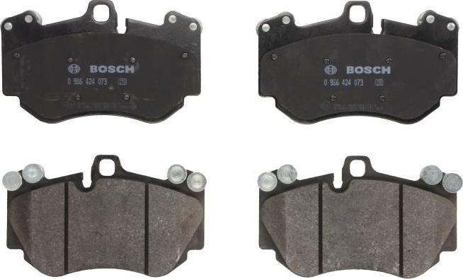 BOSCH 0 986 424 073 — Zestaw klocków hamulcowych, hamulce tarczowe