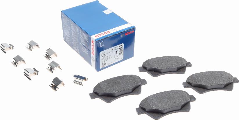 BOSCH 0 986 424 785 — Zestaw klocków hamulcowych, hamulce tarczowe