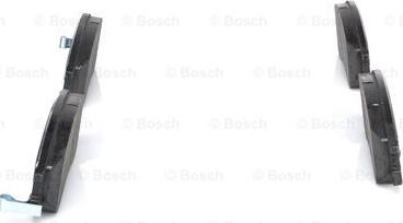 BOSCH 0 986 424 729 - Zestaw klocków hamulcowych, hamulce tarczowe