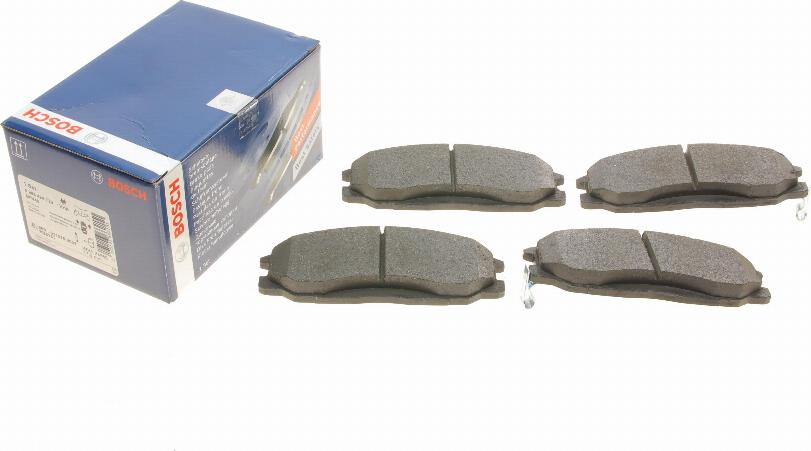 BOSCH 0 986 424 729 - Zestaw klocków hamulcowych, hamulce tarczowe
