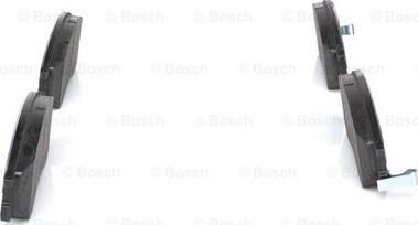 BOSCH 0 986 424 729 - Zestaw klocków hamulcowych, hamulce tarczowe