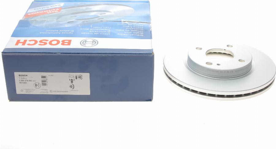 BOSCH 0 986 479 566 — Tarcza hamulcowa