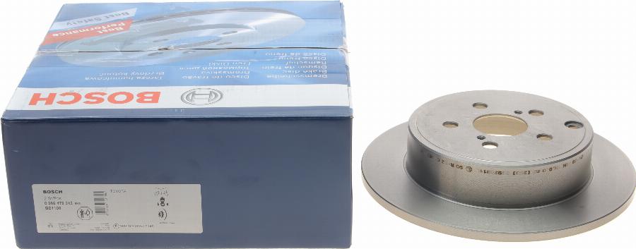 BOSCH 0 986 479 242 — Tarcza hamulcowa