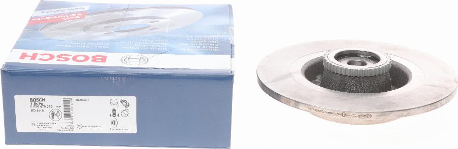 BOSCH 0 986 479 270 — Tarcza hamulcowa