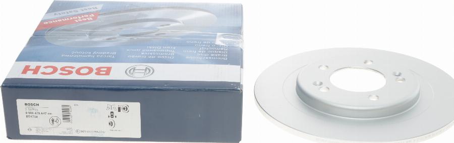BOSCH 0 986 479 A47 — Tarcza hamulcowa