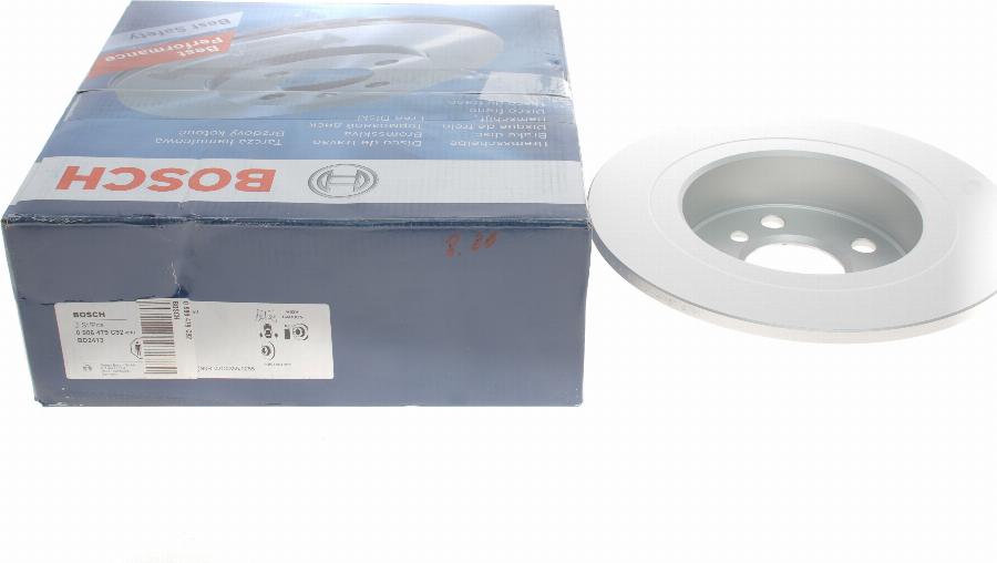 BOSCH 0 986 479 C92 — Tarcza hamulcowa
