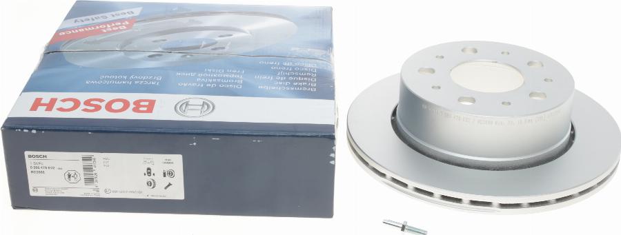 BOSCH 0 986 479 E02 — Tarcza hamulcowa