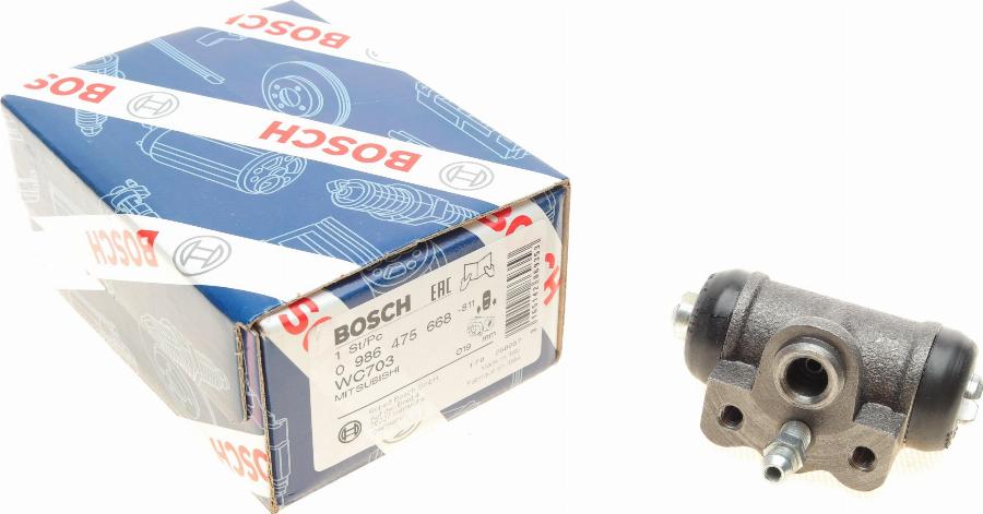 BOSCH 0 986 475 668 — Cylinderek hamulcowy