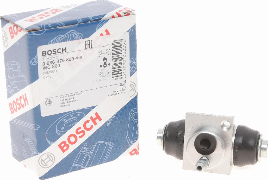 BOSCH 0 986 475 869 — Cylinderek hamulcowy