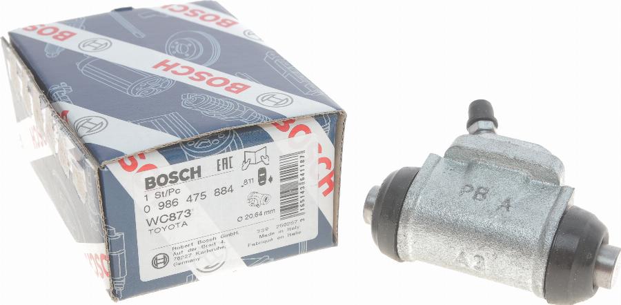 BOSCH 0 986 475 884 — Cylinderek hamulcowy