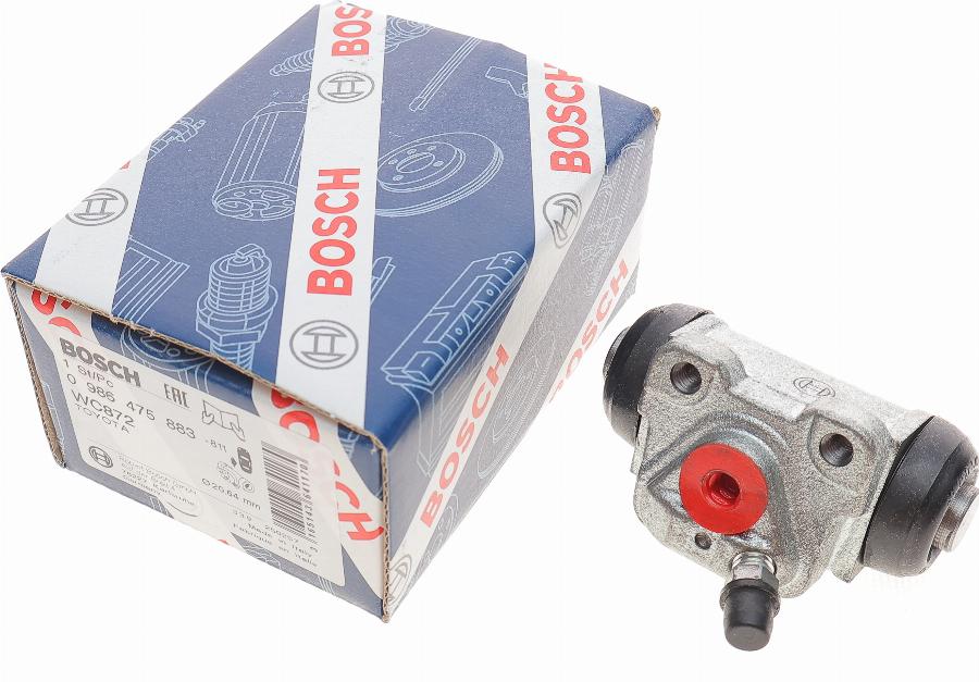 BOSCH 0 986 475 883 — Cylinderek hamulcowy