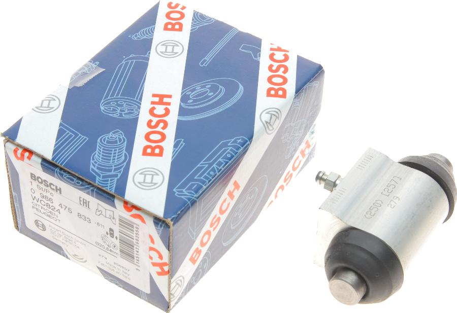 BOSCH 0 986 475 833 — Cylinderek hamulcowy