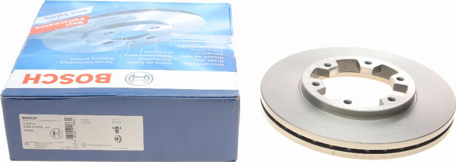 BOSCH 0 986 478 532 — Tarcza hamulcowa