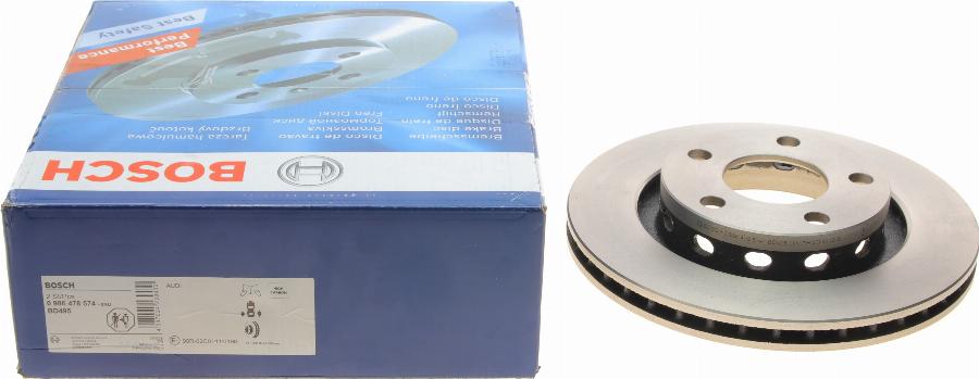 BOSCH 0 986 478 574 — Tarcza hamulcowa