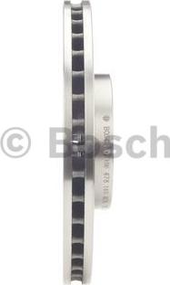 BOSCH 0 986 478 160 - TARCZA HAMULCOWA PRZÓD