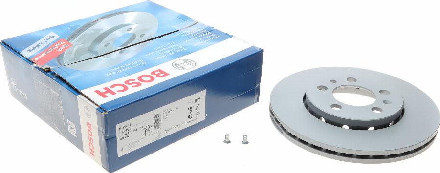 BOSCH 0 986 478 853 — Tarcza hamulcowa
