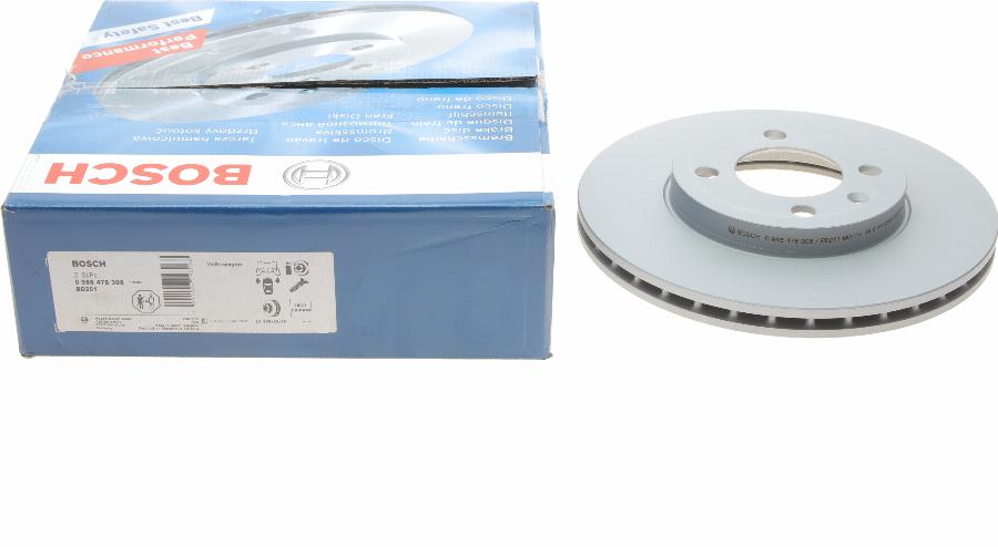 BOSCH 0 986 478 308 — Tarcza hamulcowa