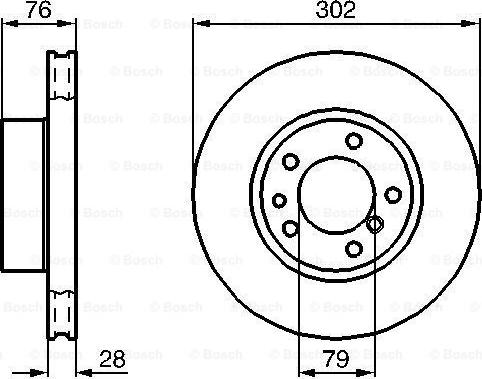 Textar 92042400 - TARCZA HAM. BMW P. E34 540-E32 730-750