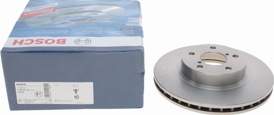 BOSCH 0 986 478 293 — Tarcza hamulcowa