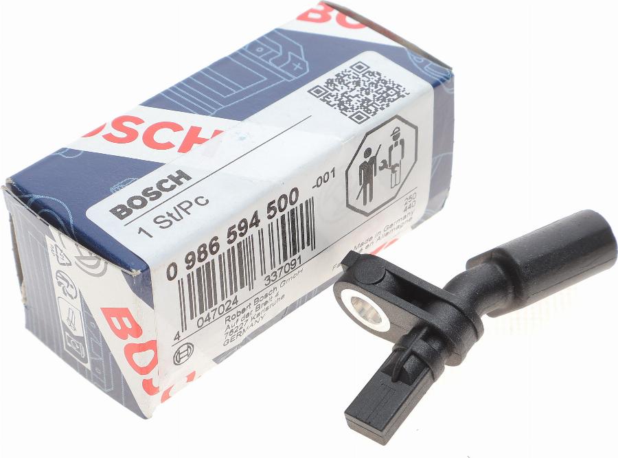 BOSCH 0 986 594 500 — Czujnik, prędkość obrotowa koła