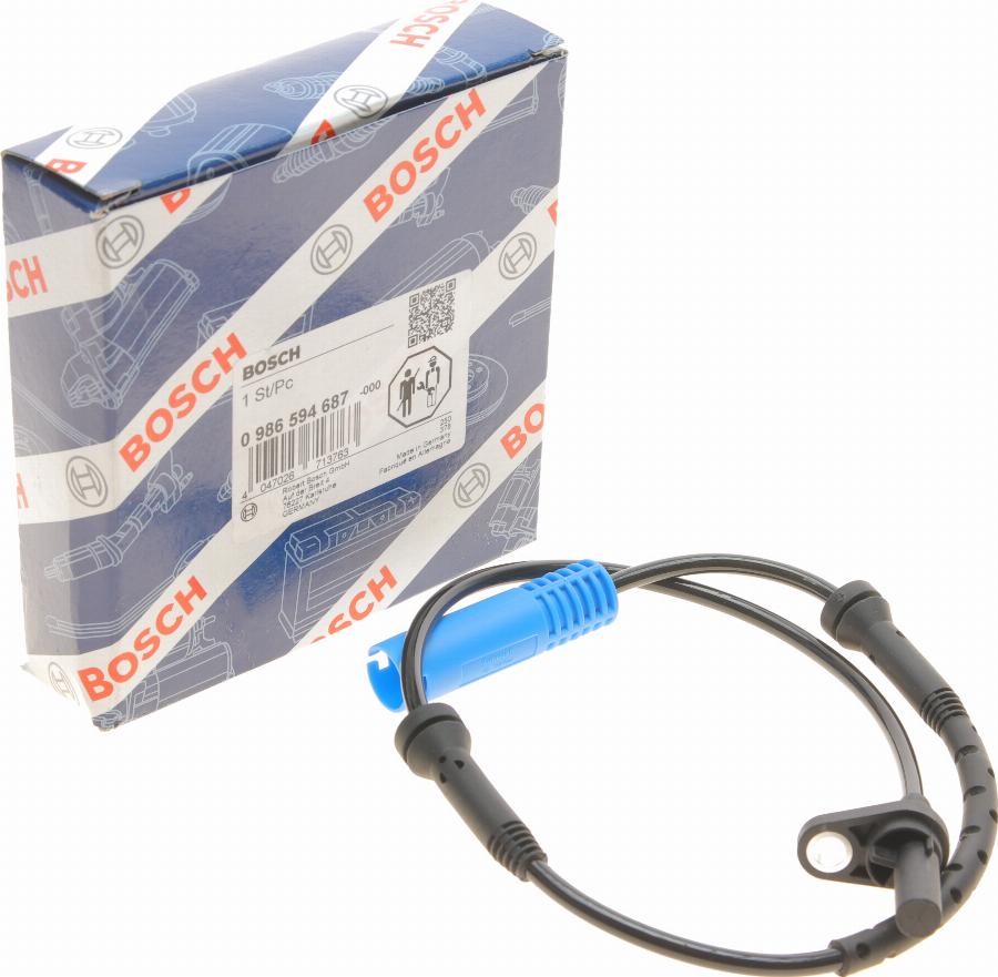 BOSCH 0 986 594 687 — Czujnik, prędkość obrotowa koła
