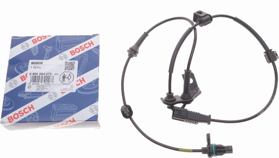BOSCH 0 986 594 675 — Czujnik, prędkość obrotowa koła