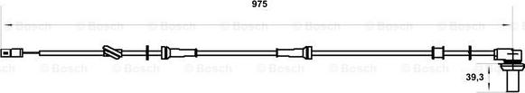 BOSCH 0 986 594 005 - CZUJNIK ABS VW T. A4 95-