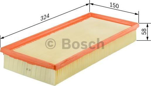 BOSCH 0 986 626 854 - Filtr powietrza