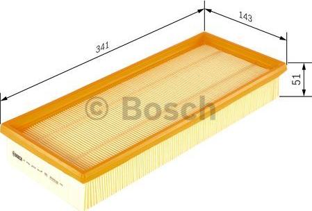 BOSCH 0 986 626 816 - Filtr powietrza