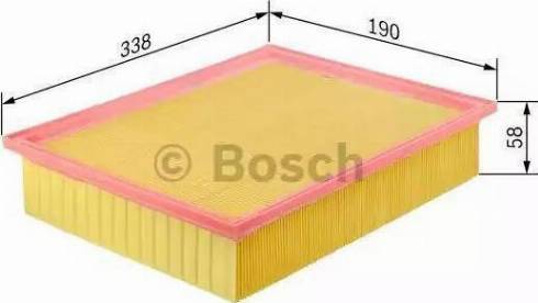BOSCH 0 986 626 832 - Filtr powietrza