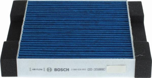 BOSCH 0 986 628 663 — Filtr kabinowy