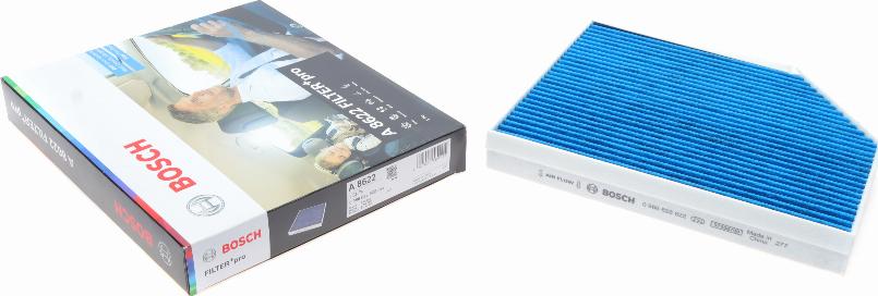 BOSCH 0 986 628 622 - FILTR KABINY FILTERPRO AUDI A4.A5.Q5. PORSCHE MACAN 06.07- Z WĘGLEM AKTYWNYM