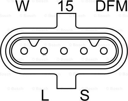 BOSCH 0 986 085 360 - Alternator