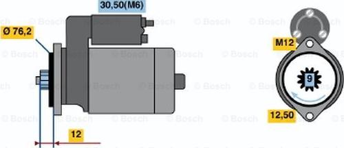 BOSCH 0 986 021 910 — Rozrusznik