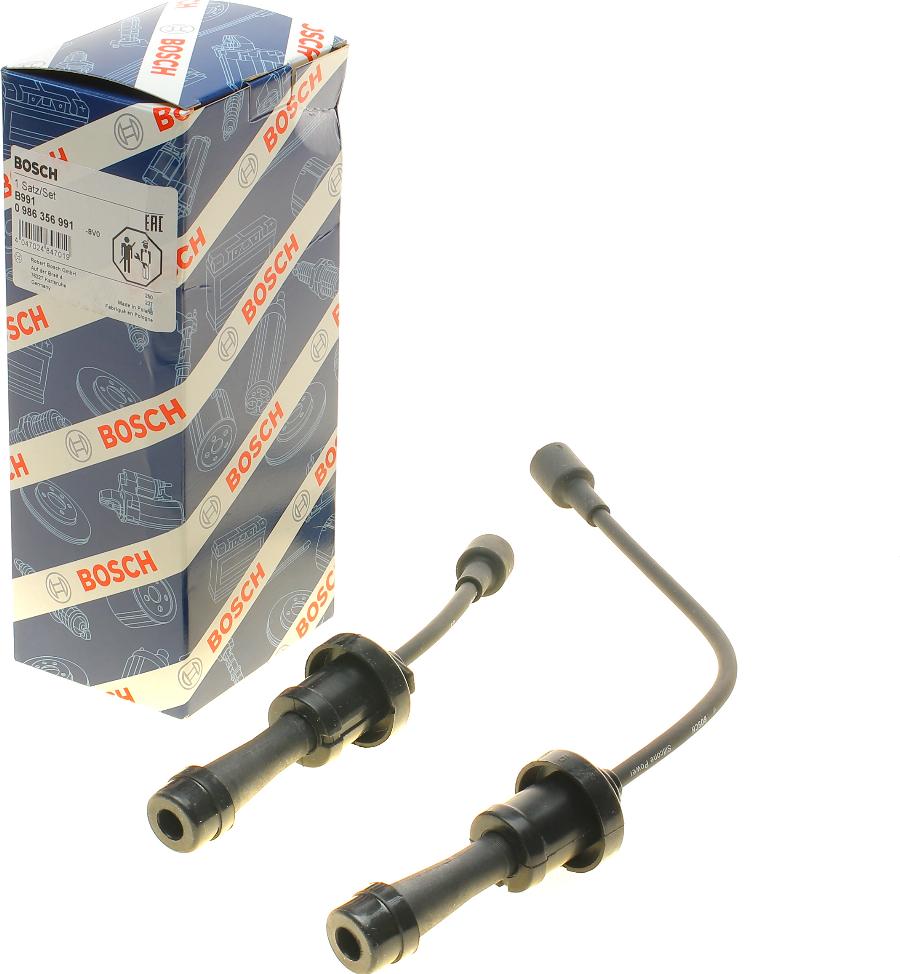 BOSCH 0 986 356 991 — Zestaw przewodów zapłonowych