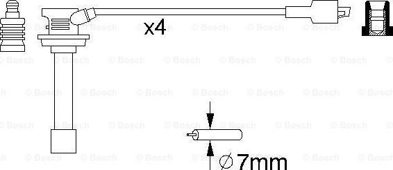 BOSCH 0 986 356 810 - PRZEWODY WYS. NAP.