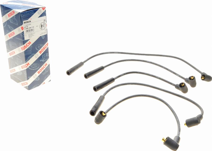 BOSCH 0 986 356 719 — Zestaw przewodów zapłonowych
