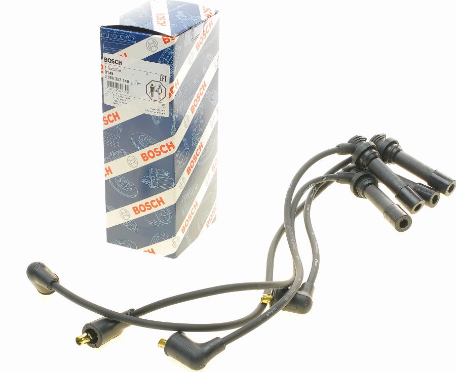 BOSCH 0 986 357 149 — Zestaw przewodów zapłonowych