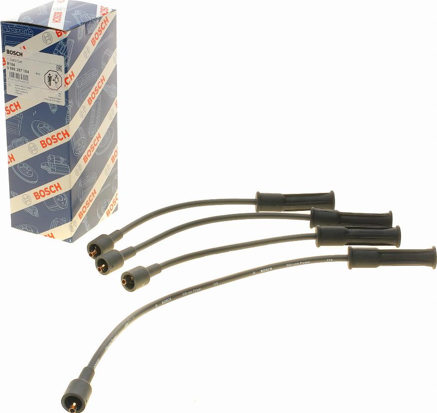BOSCH 0 986 357 184 — Zestaw przewodów zapłonowych
