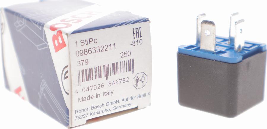 BOSCH 0986332211 - PRZEKAŹNIK